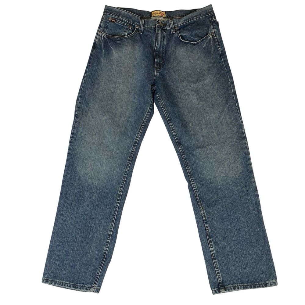 Wrangler 20X No 33 Relaxed Fit Jeans Mens 33x32 (Fit 34x31) Blue Western Denim